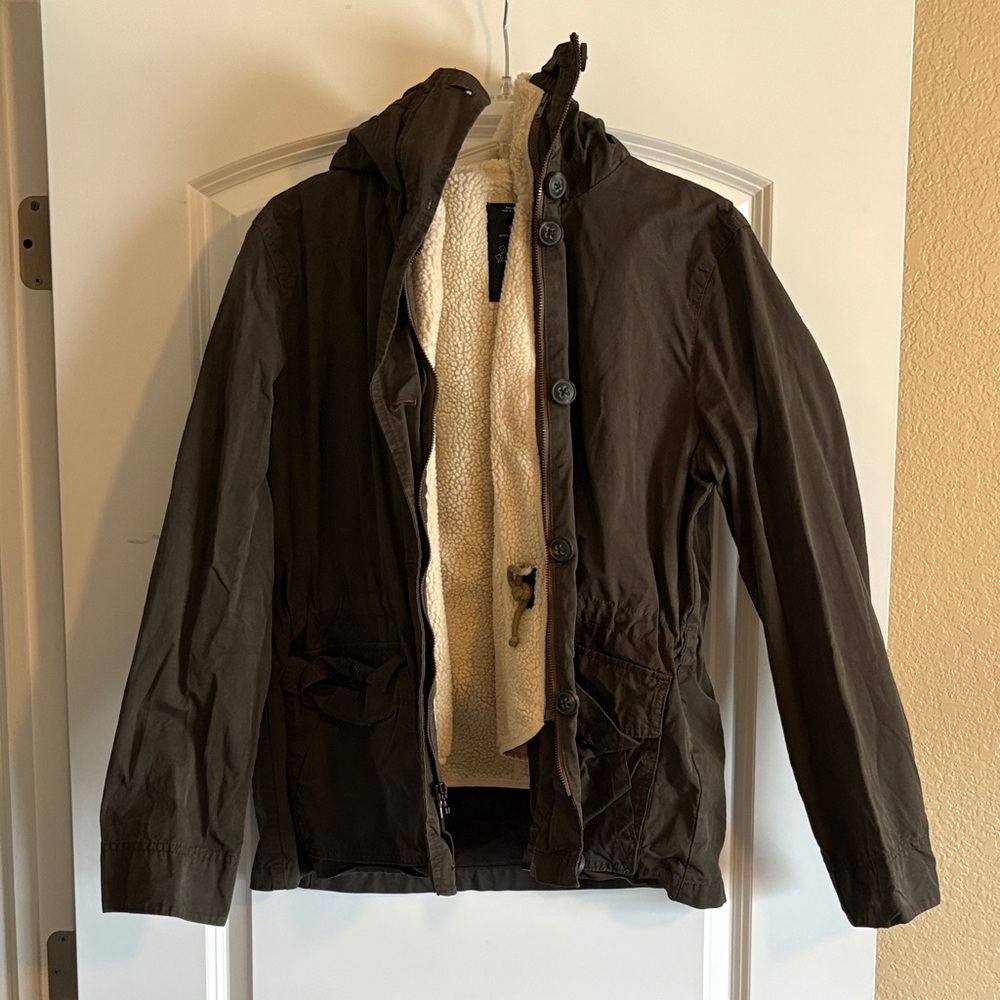 GAP Green & Cream Winter Jacket